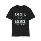 EXECUTE. RESET. ADVANCE. Printify