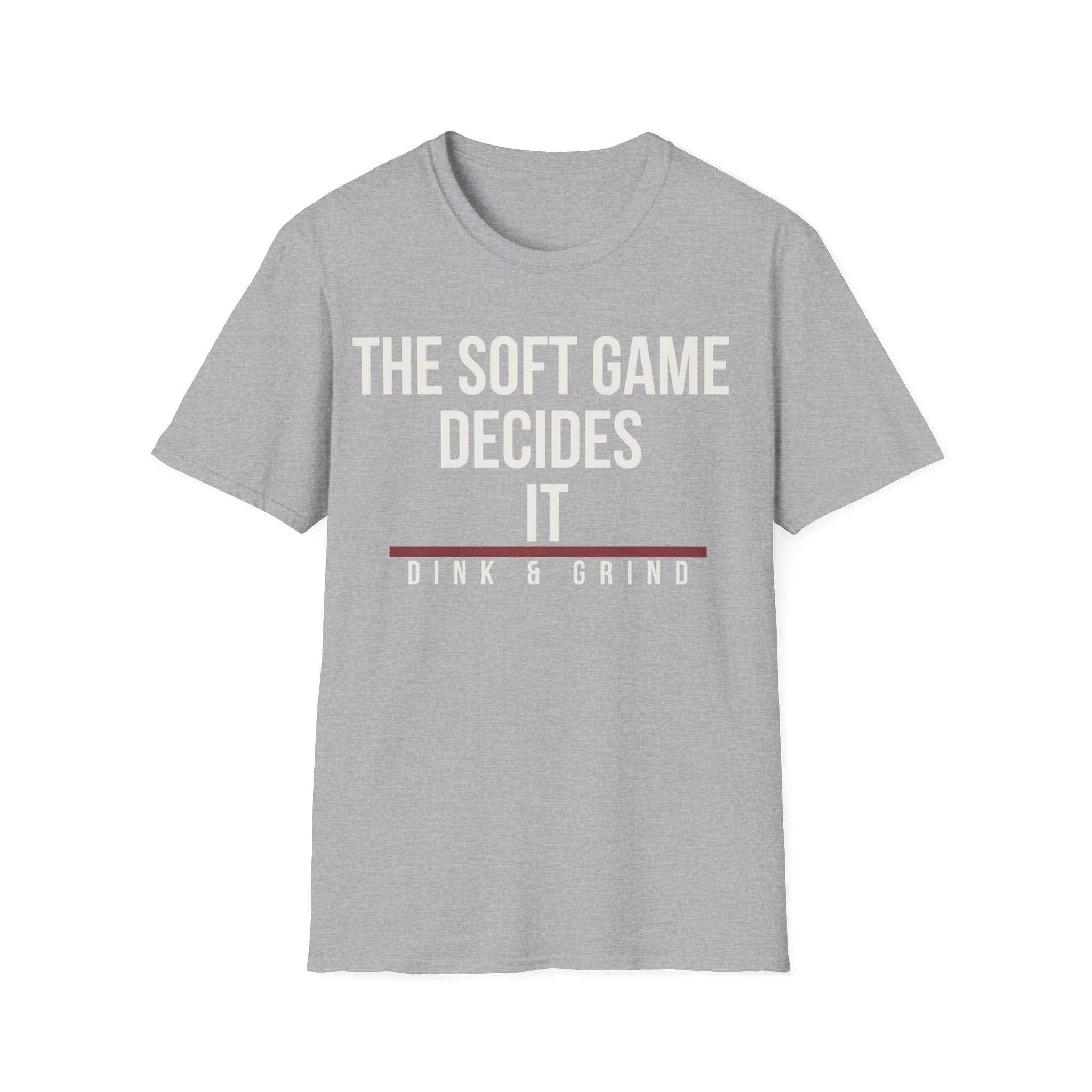 THE SOFT GAME DECIDES IT