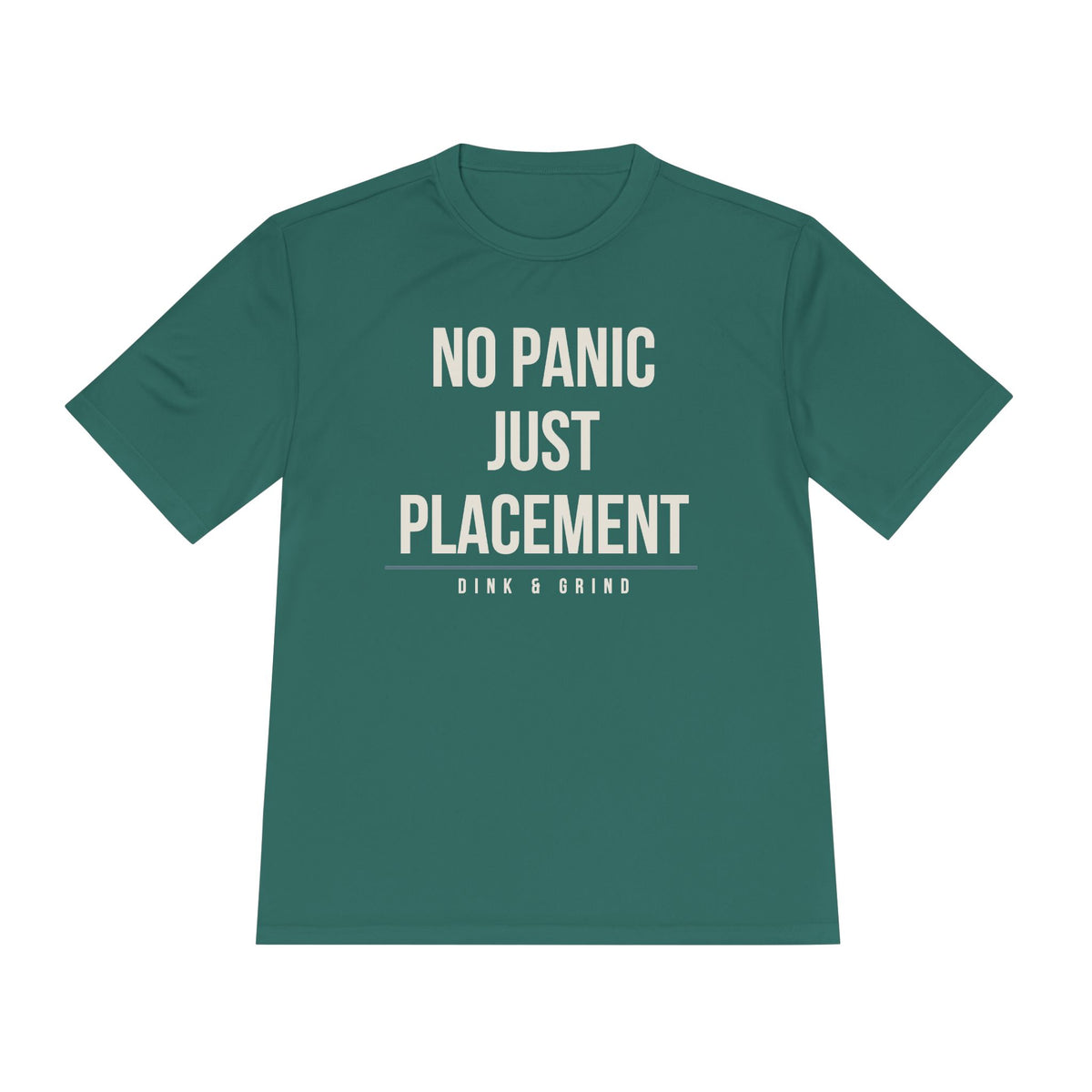 NO PANIC, JUST PLACEMENT