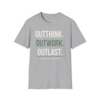 OUTTHINK. OUTWORK. OUTLAST. Printify