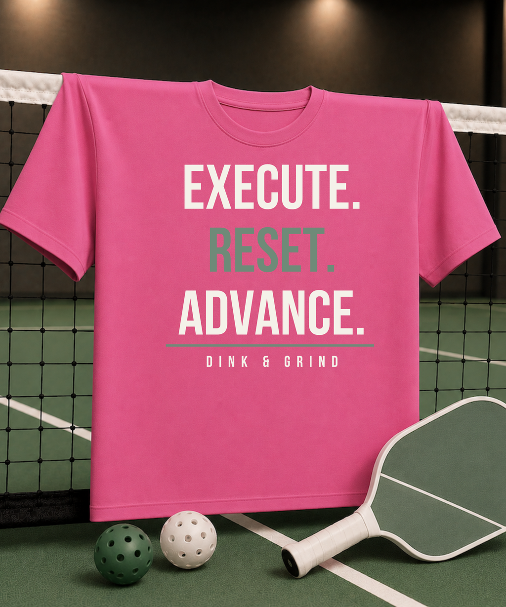EXECUTE. RESET. ADVANCE.