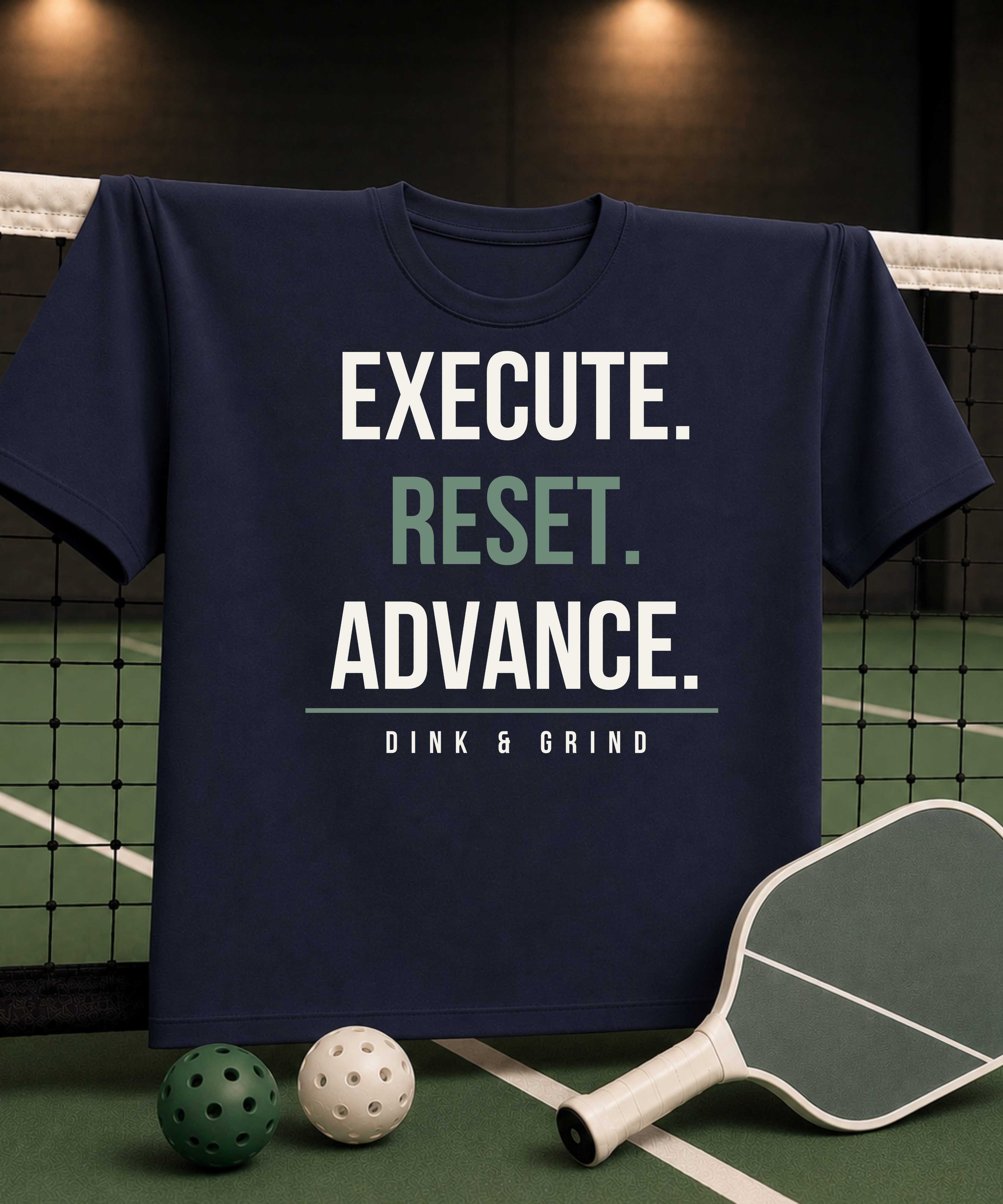 EXECUTE. RESET. ADVANCE.