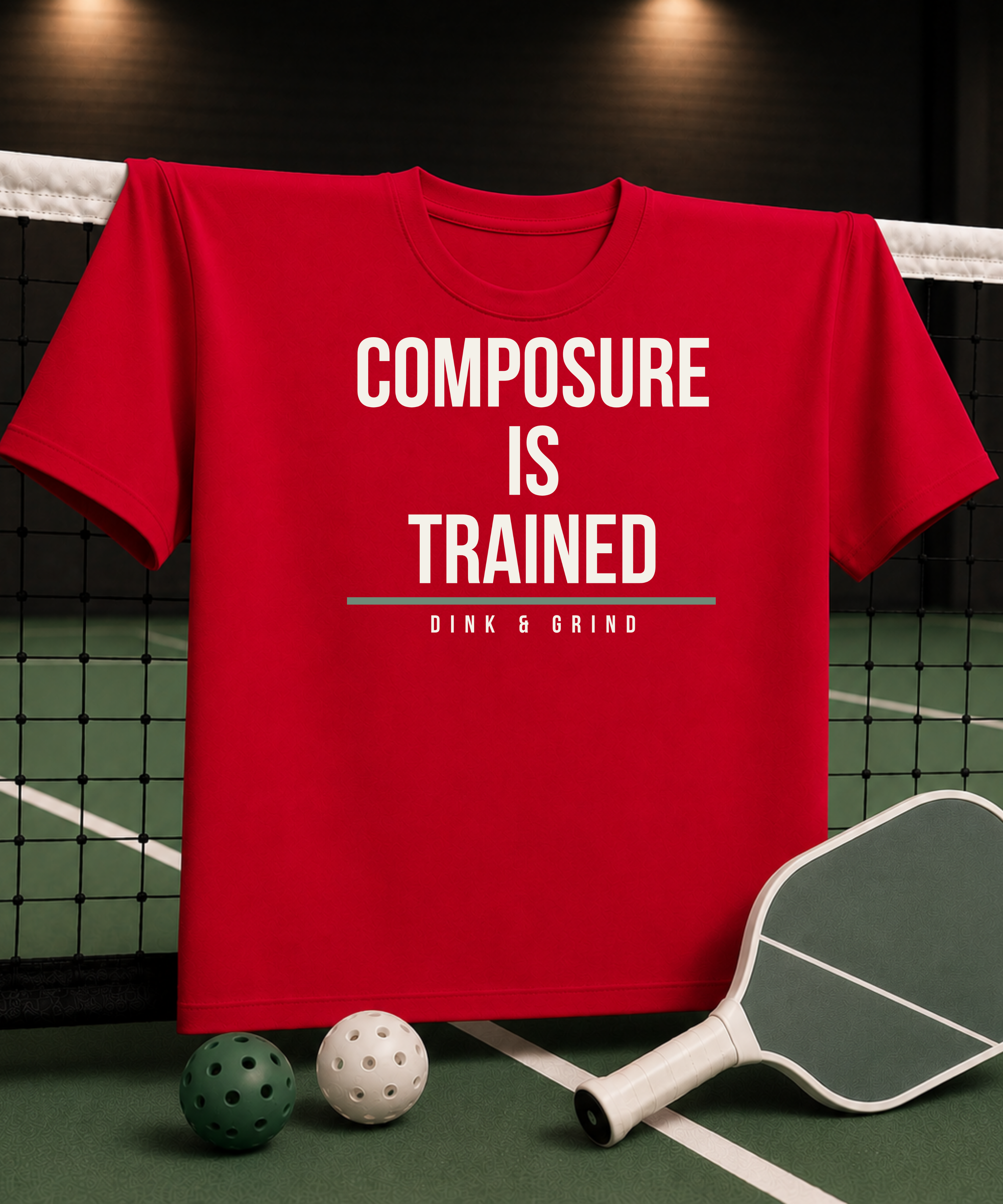 COMPOSURE IS TRAINED