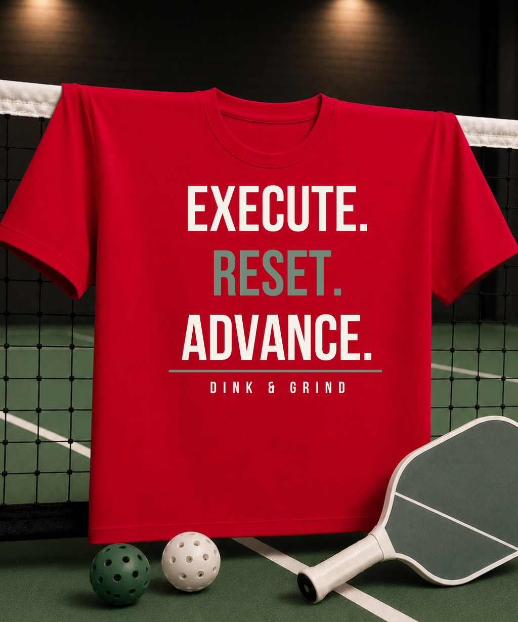 EXECUTE. RESET. ADVANCE.