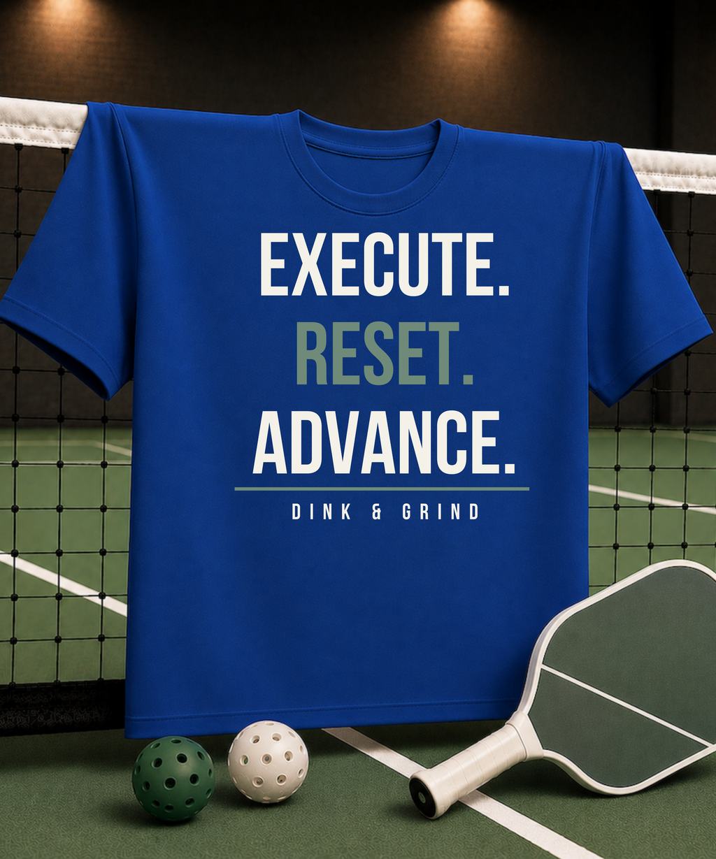 EXECUTE. RESET. ADVANCE.