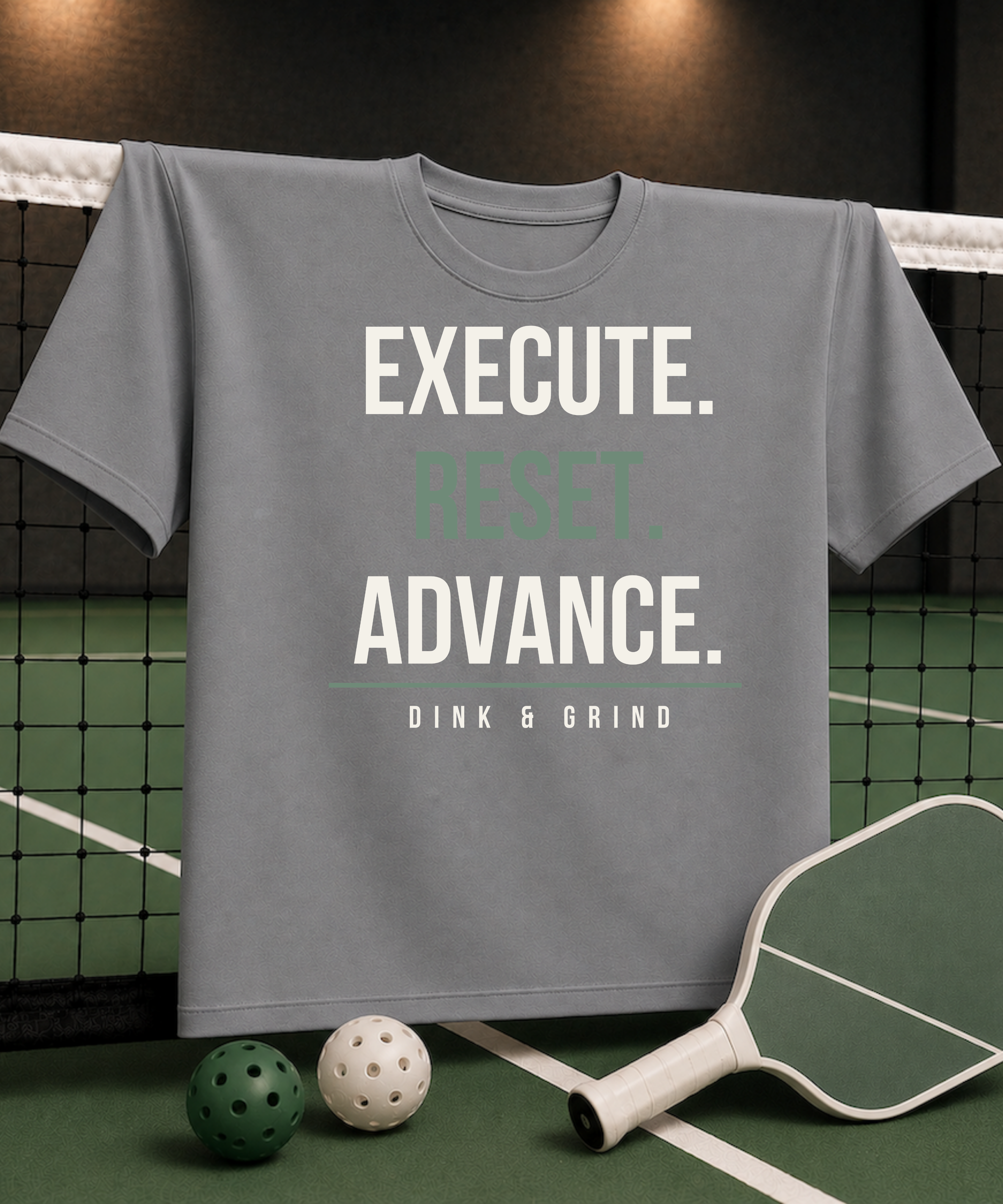 EXECUTE. RESET. ADVANCE.
